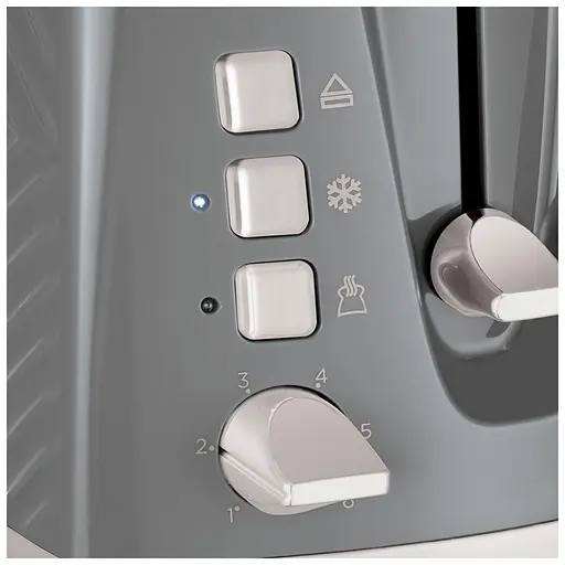 Тостер Russell Hobbs Groove Grey 26392-56 - фото 4