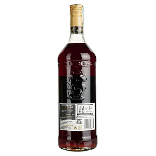 Ром Captain Morgan Dark, 40%, 1 л - фото 4
