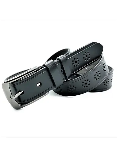 Ремінь шкіряний Le-Mon жіночий 110-115х3,3 см acs0023757 - фото 2