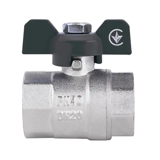 Кран кульовий SD Plus 3/4" ВР для води (метелик) SD602W20 - фото 3