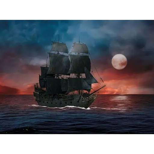 Збірна модель Revell Набір Піратський корабель Чорна Перлина рівень 3 масштаб 1:150, 112 деталей (RVL-65499) - фото 7