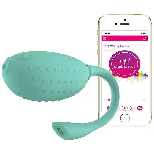 Смарт-виброяйцо Magic Motion Fugu Green - фото 2