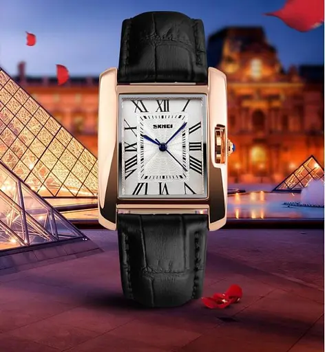 Жіночий годинник Skmei 1085 Spring (Чорний) - фото 3