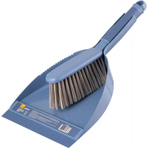 Набор для уборки Ardesto Solid совок и щетка синий (ARHE1306B)