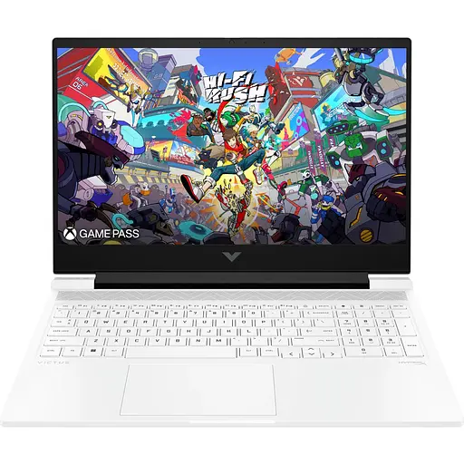Ноутбук HP Victus 16-s1023ru 16.1" FHD IPS,300n/Ryz5 8645HS (5.0)/16Gb/SSD512Gb/RTX 4050,6GB/Подсв/DOS/Белый (B83BSEA)