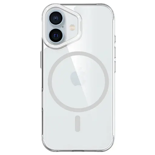 Чохол Epik TPU Space Case Apex with MagSafe для Apple iPhone 16, 6.1 Silver - фото 2