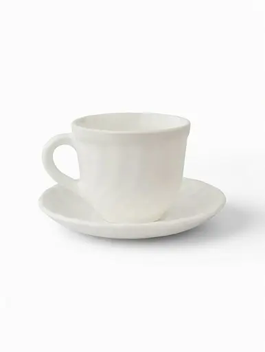 Сервіз чайний Luminarc Feston білий 220 мл 6 персон 12 предметів (P7743) - фото 1