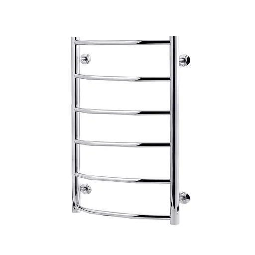 Полотенцесушитель водяной Kroner Трапеция ДТ10 800x530/6 CV019204, Хром, нижнее - фото 1