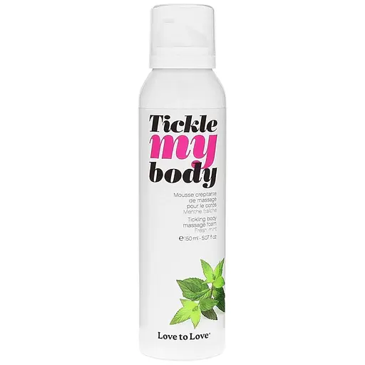Масажна піна Love To Love Tickle My Body Fresh Mint зволожуюча 150 мл
