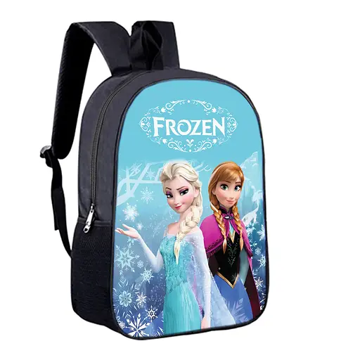 Рюкзак детский Ледяное сердце Анна и Эльза, 34х27 см, ранец городской для девочки (00494)