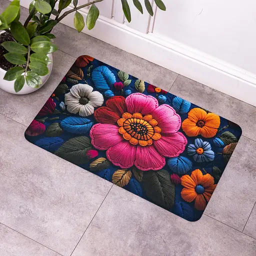 3D-килимок для ванної кімнати з м'якого діатоміту 38×58 (см) вологопоглинальний килимок для дому ванни душу та туалету Yiwu HP-42-31 - фото 2