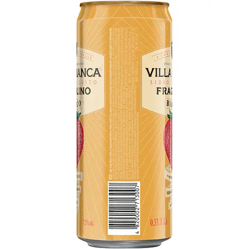 Упаковка сидру Villa Bianca Fragolino Bianco 7-8.5% 7.92 л з/б (0.33 л х 24 шт.) - фото 3