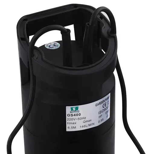 Насос дренажний Pumpman GS400 Нmax 6,5 м Qmax 7,5 куб.м 400 Вт (CV029785) - фото 2