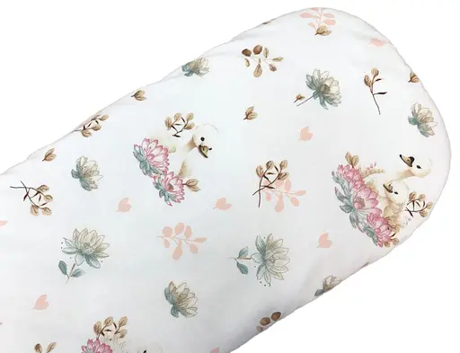 Непромокаемая простынь Moontime в коляску "Утята в гнездышках" - фото 1