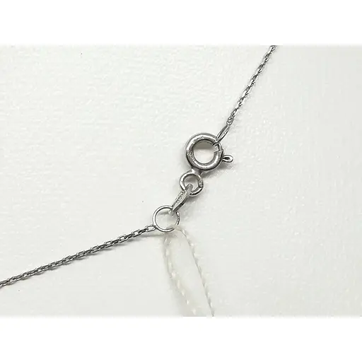 Срібне кольє Золотий квартал з фіанітами. Артикул 317314 45 - фото 3