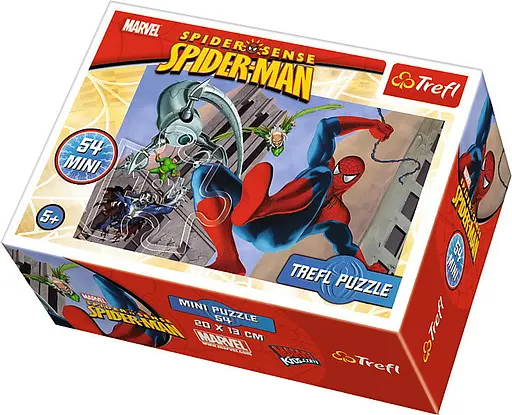 Набір Пазли - (54 елм. Міні) - "Людина --павук" / Марвел Людина-павук - фото 1