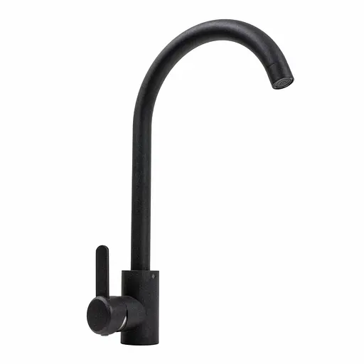 Смеситель для кухни Platinum 7990 NEST Карбон Черный - фото 1