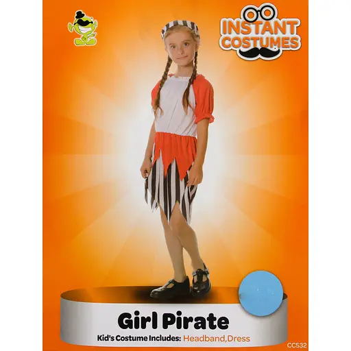 Карнавальний костюм для дівчинки Devilon Пірат 110-120 см (CC532B) - фото 3