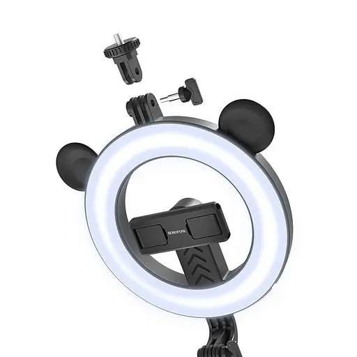 Тримач Borofone Perfect Pic BY6 із кільцевим освітленням 17 см - фото 2