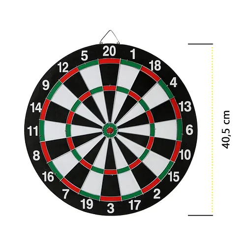Дартс класичний Cornix Dartboard Game 2 в 1 40.5 см + 2 комплекти дротиків XR-0392 - фото 7