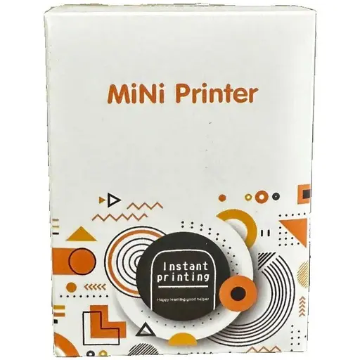 Портативный детский принтер Mini Printer Розовый - фото 5