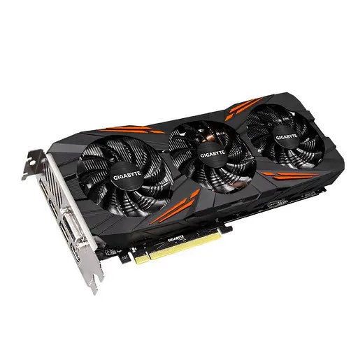 Видеокарта Gigabyte GeForce GTX1080 G1 8Gb 256bit GDDR5 Gaming (GV-N1080G1 GAMING-8GD) Б/У - фото 2