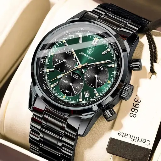 Годинник Poedagar Petros Black