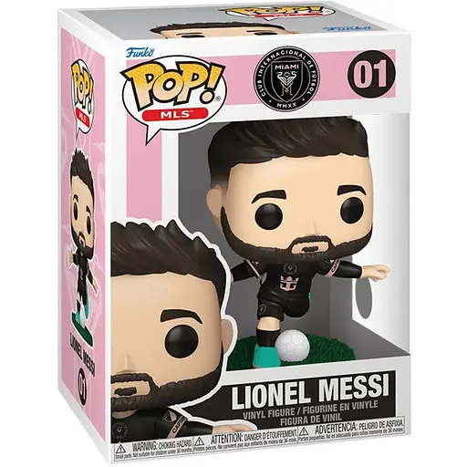 Игровая коллекционная фигурка Funko POP! серии Футбол: Интер Майами - Лионель Месси