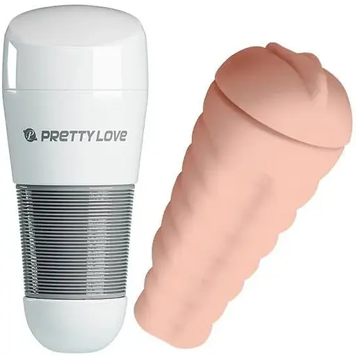 Мастурбатор Pretty Love Kitty Super Stroker телесный