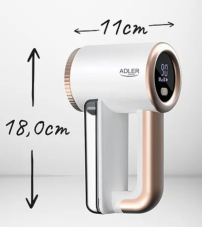 Машинка для удаления катышек Adler AD 9617 LCD 6 лезвий 5 Вт - фото 3