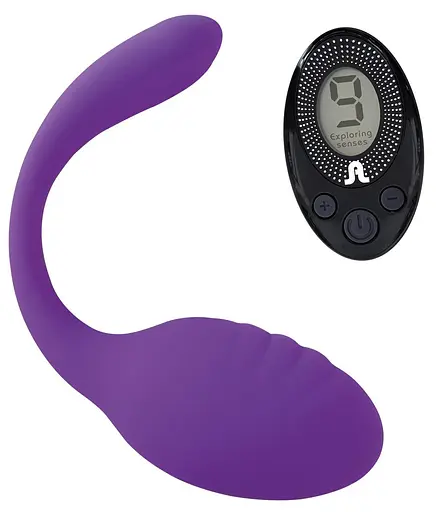 Віброяйце Adrien Lastic Smart Dream II 10.6 см фіолетовий - фото 2