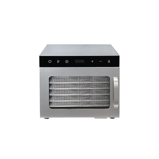 Дегідратор сушарка для овочів фруктів м'яса грибів 6 лотків 500Вт SS - 06H - фото 2