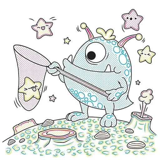 Водяні забарвлянки. У космосі - фото 4