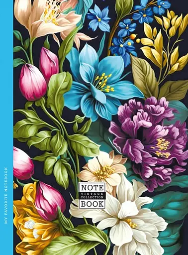 Блокнот, 55 г, 143x200 мм, 64 аркуші, інтегральна палітурка, матова ламінація, дизайн 23101