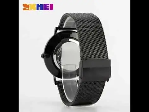 Кварцовий чоловічий годинник Skmei 1181 Large (Чорний) - фото 6
