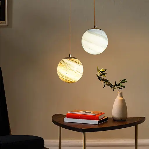 Подвесной светильник Planet pendant ensemble в стиле модерн d15 см | Line F | Арт. MJ81-150 - фото 1