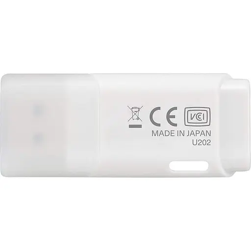 Флеш-накопичувач Kioxia USB 128GB TransMemory U202 White (LU202W128GG4) - фото 2