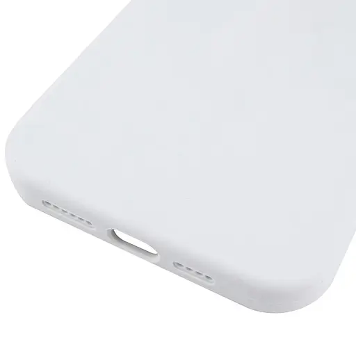 Чохол Silicone Case AA Logo with MagSafe для Apple iPhone 14 Pro Max 6.7 Білий/White - фото 5