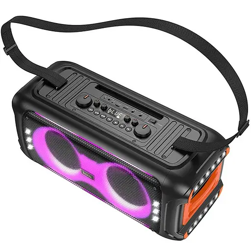 Bluetooth колонка Hoco HA9 Kayman + два микрофона - фото 2