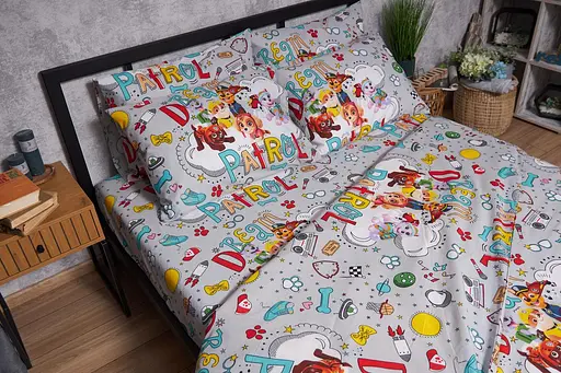 Пододеяльник Moon&Star Бязь Gold Люкс Dream Patrol King Size 220x240 см - фото 3