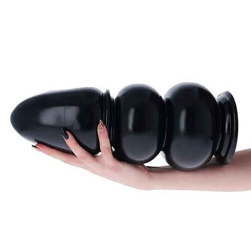 Анальна пробка для фістингу Toyz4lovers Nambung Nero 35.5 см (чорна) - фото 6