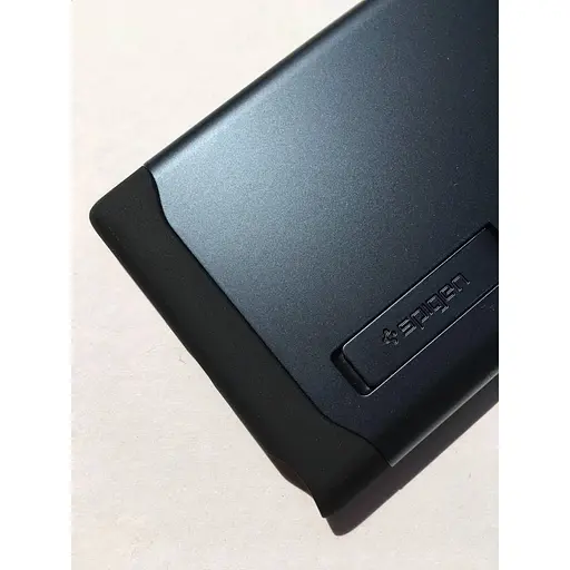 Чехол с подставкой Spigen Slim Armor для Samsung Galaxy S22 Ultra Slate ACS03944 - фото 6