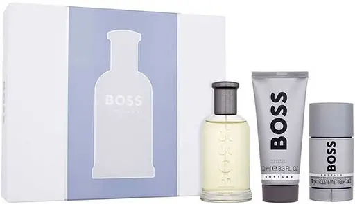 Набор Hugo Boss Boss Bottled 100 мл туалетная вода, 100 мл гель для душа, 75 мл дезодорант стик - фото 1