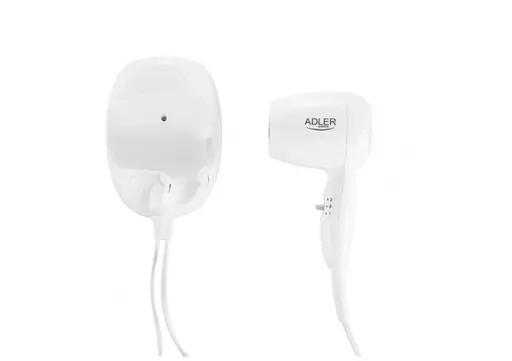 Фен Adler AD 2252 1600 W готельний настінний для волосся - фото 4