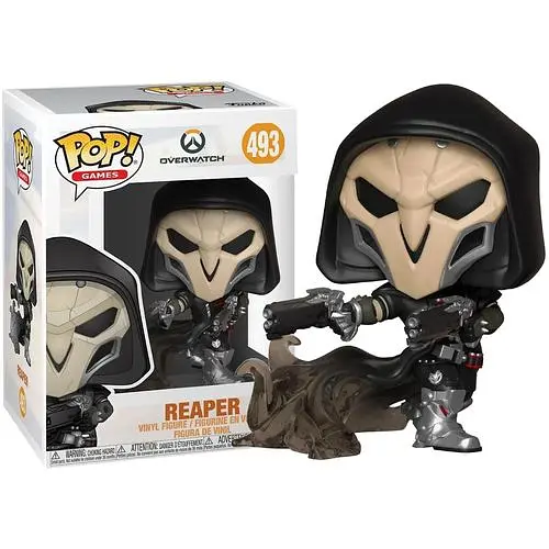 Фігурка Funko Pop Овервотч Жнець Overwatch Reaper 10 см O R 493 - фото 1