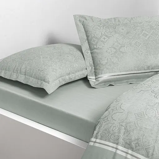 Постільна білизна Salvoria Grey Сатин Tac pbe0051582 - фото 3