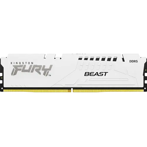 Оперативна пам'ять Kingston Fury 16GB DDR5 5200MHz Beast White (ex.HyperX) (KF552C40BW-16)