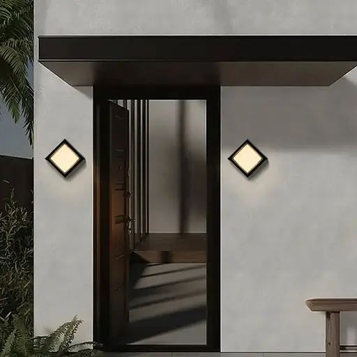 Мініатюрний світильник для вулиці 10,5х10,5 см | Line F | Арт. 9821 - фото 7