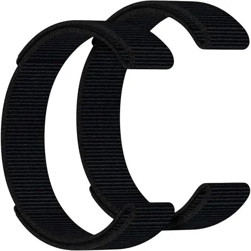 Ремешок DK CDK для Garmin Forerunner 945 22mm Nylon Sport Loop 2 шт. (018558) (black)