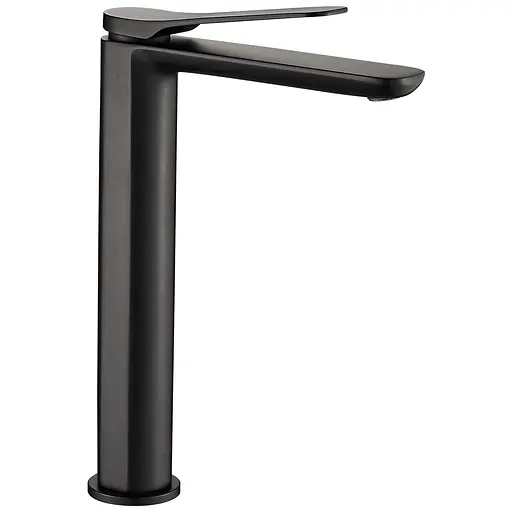 Смеситель для умывальника Rea Creek black mat черный высокий REA-B8404 Черный матовый - фото 1